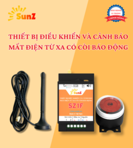 SZ1F bộ cảnh báo mất điện có còi hú tại chỗ